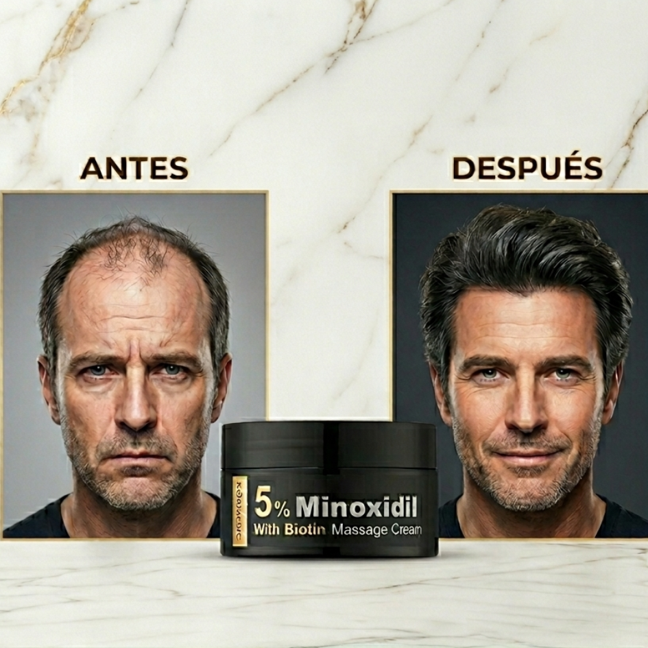 ALPHAGROW™🦁 - Minoxidil Crema Capilar 5%