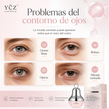 YCZ™ Crema De Ojos Masaje y Terapia Luz Roja🧴 | 70% DE DESCUENTO🚨
