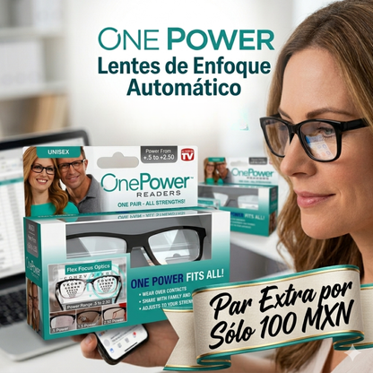 ONE POWER - Lentes de Enfoque Automático | 🚨2X1 SOLO HOY🚨