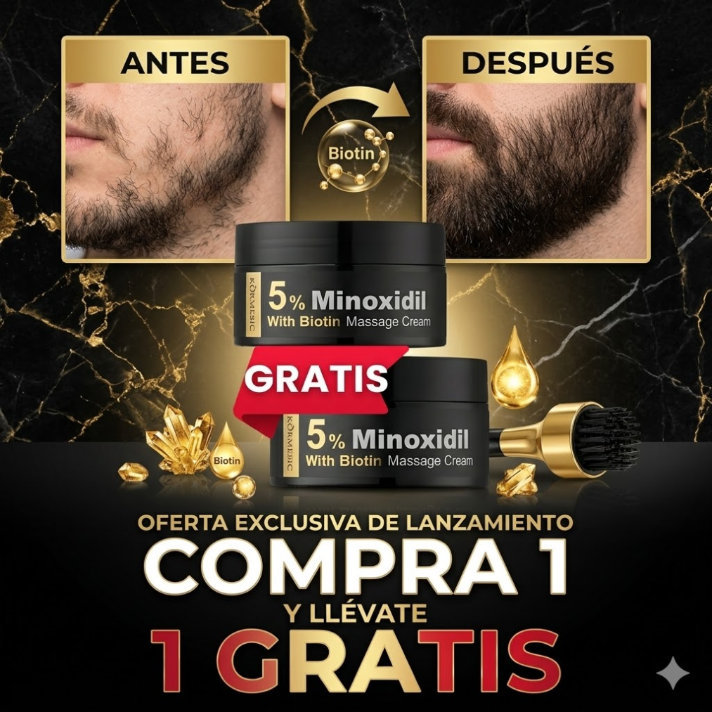 ALPHAGROW™🦁 - Minoxidil Crema Capilar 5%