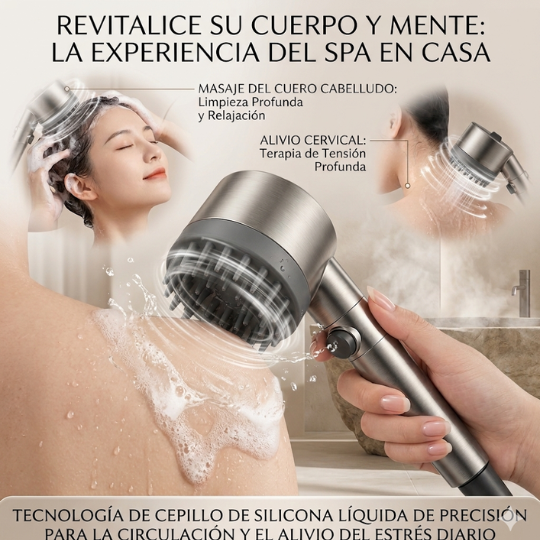 SPAWASH™ Regadera Masejadora 3 en 1 🚿 | 70% DE DESCUENTO🚨