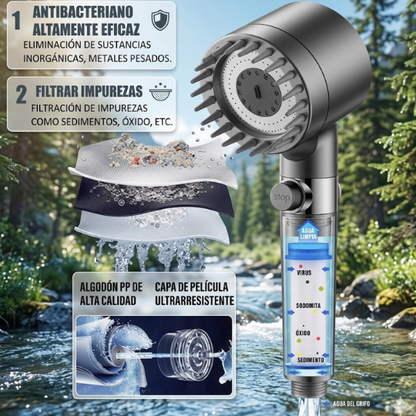 SPAWASH™ Regadera Masejadora 3 en 1 🚿 | 70% DE DESCUENTO🚨