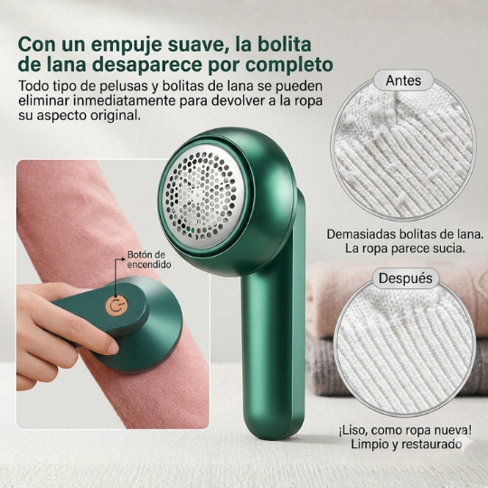 ANTI PELUSA Eléctrico™ 💚| 70% DE DESCUENTO SOLO HOY🚨