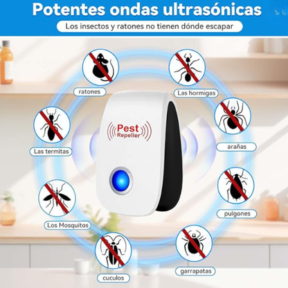 PEST REPELLER™ Repelente Ultrasónico de Plagas🪳 | 🚨70% DE DESCUENTO SOLO HOY🚨