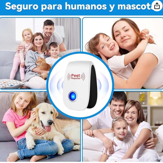 PEST REPELLER™ Repelente Ultrasónico de Plagas🪳 | 🚨70% DE DESCUENTO SOLO HOY🚨