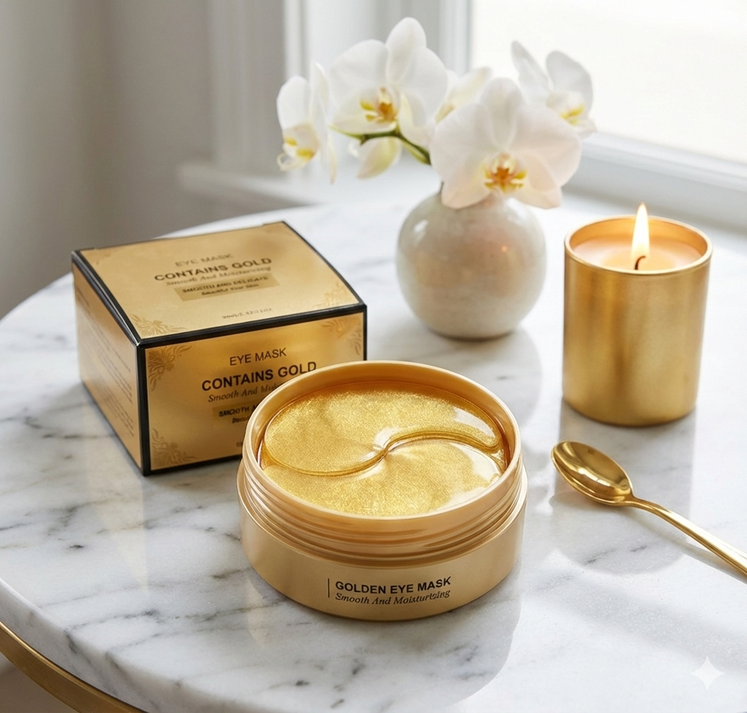 Parche Para Ojeras 24K Colageno 60 pzs