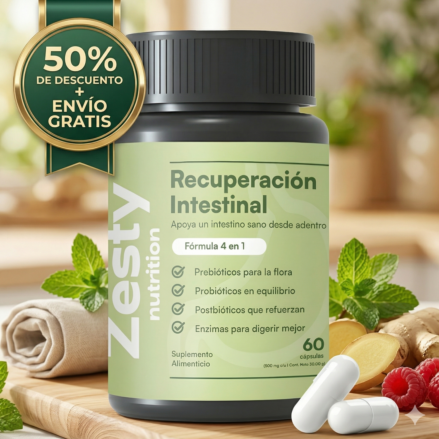 Suplemento Recuperacion Intestinal PrePr